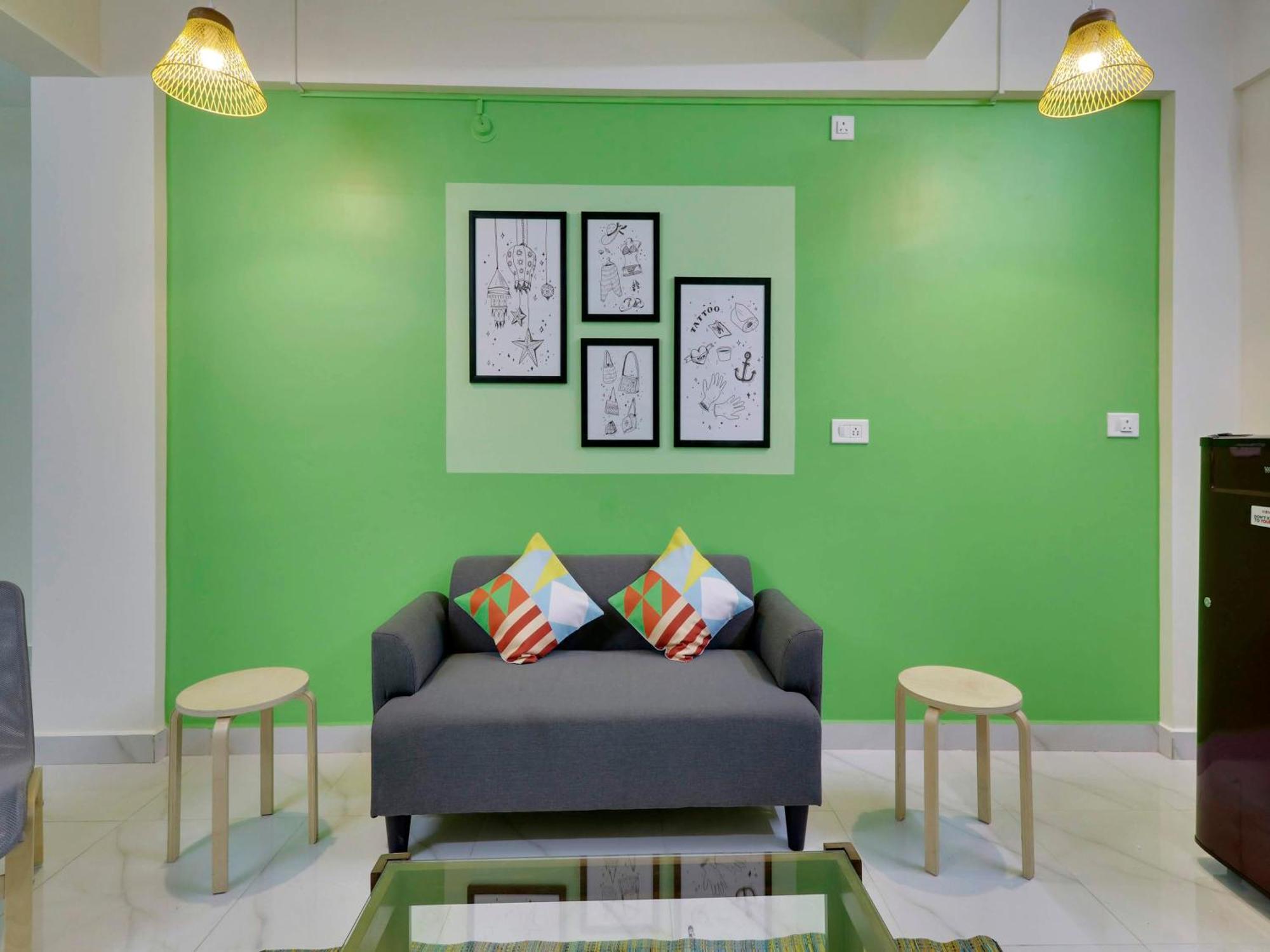 Luxury 2Bhk Apartment Near Calangute Baga Beach With Pool 외부 사진