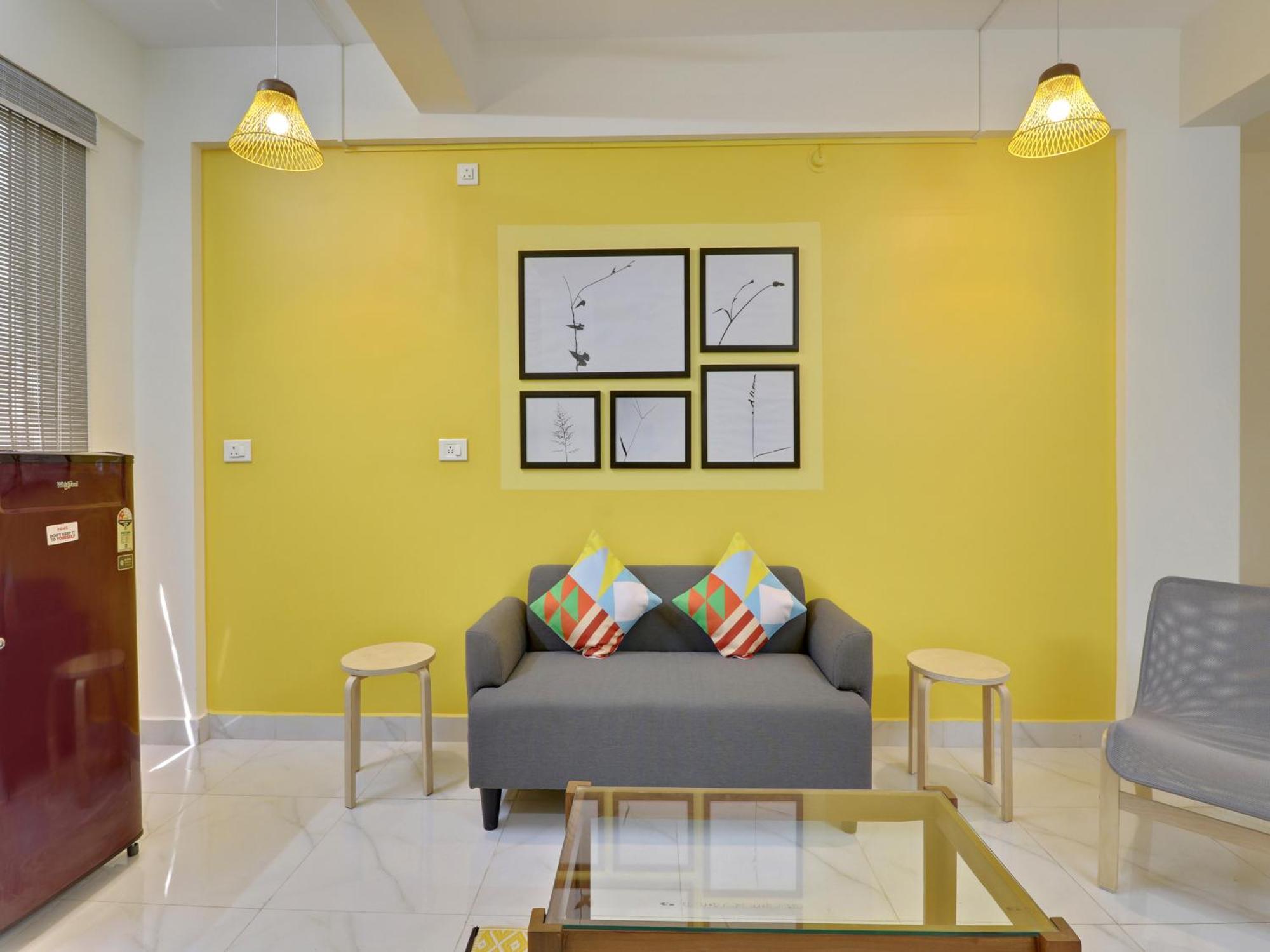 Luxury 2Bhk Apartment Near Calangute Baga Beach With Pool 외부 사진