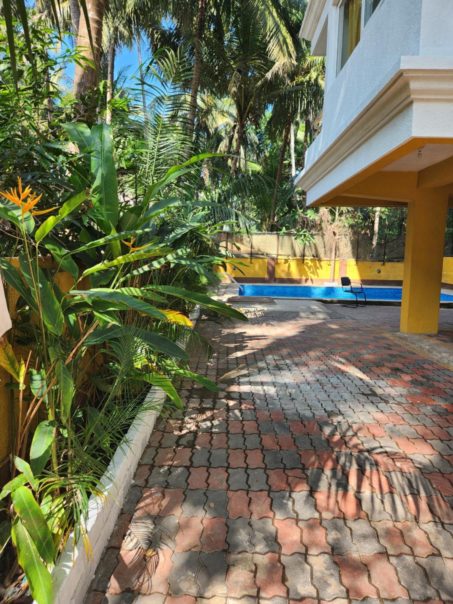 Luxury 2Bhk Apartment Near Calangute Baga Beach With Pool 외부 사진